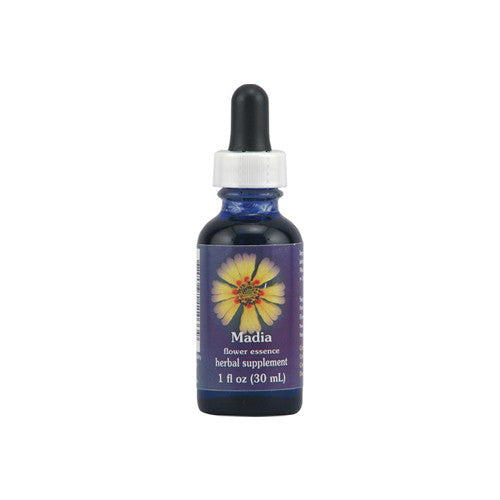 Madia Herbal Supplement Dropper By Flower Essence - 1 Oz